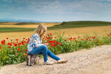 Waiting journey person photo