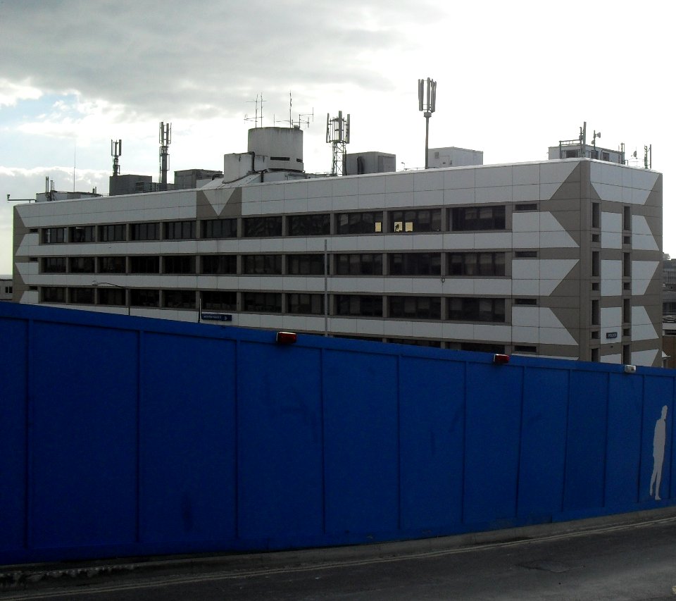 Brighton Police HQ, John Street, Carlton Hill, Brighton (August 2010)