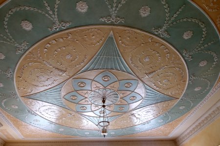 Ceiling - Shugborough Hall - Staffordshire, England - DSC00075