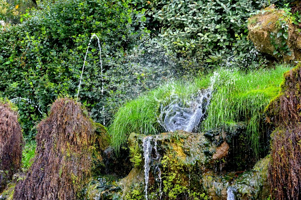 Cento fontane, detail - Villa d'Este - Tivoli, Italy - DSC04029