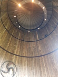 Ceiling of the Snug at the Farm at Cape Kidnappers