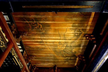 Ceiling - Rakando - Hōon-ji Temple - Morioka, Iwate - DSC04334