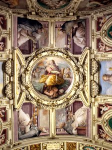 Ceiling photo-65 PIVS.VII.P.M.ANNO.XVIII