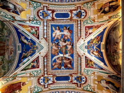 Ceiling photo-73 PONT MAX SIXTVS V ANNO IIII