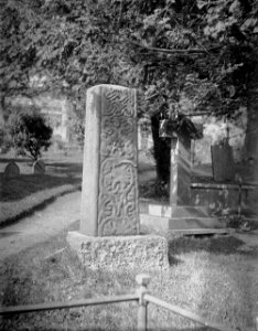 Celtic cross situated in the churchyard at St Nicholas and St Teilo's church, Penally (1293508)