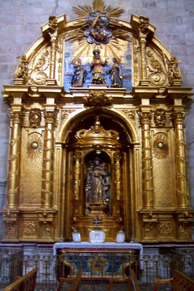 Celanova - Monasterio de San Salvador, interior de la iglesia 07