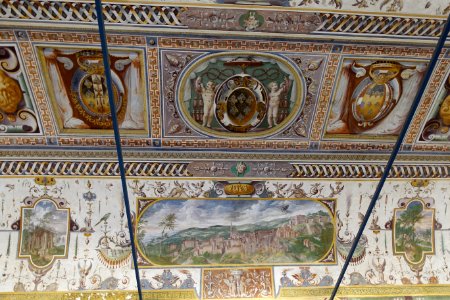 Ceiling - Villa Farnese - Caprarola, Italy - DSC02216