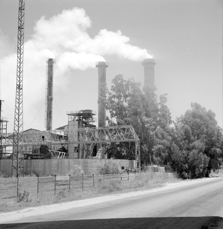 Cementfabriek bij Haifa, Bestanddeelnr 255-4350