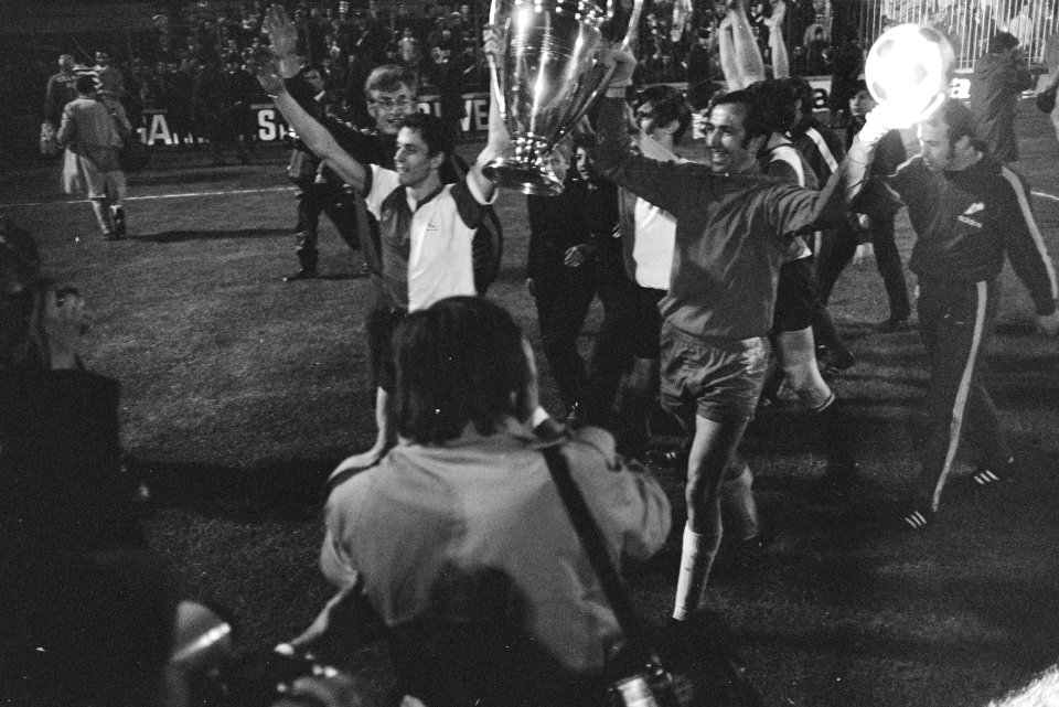 Celtic tegen Feijenoord 1-2 finale Europacup-I in Milaan spelmoment, Bestanddeelnr 923-5053