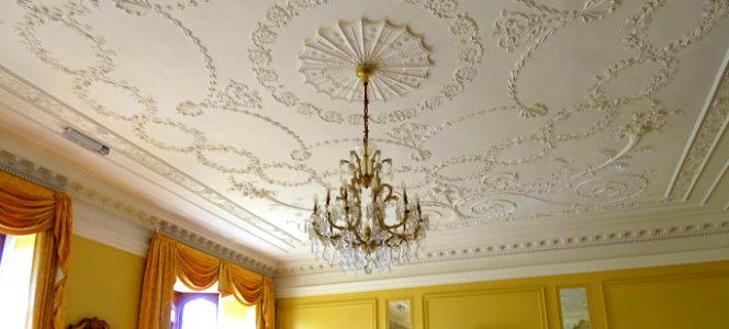 Ceiling - Rushton Hall - Northamptonshire, England - DSC09358