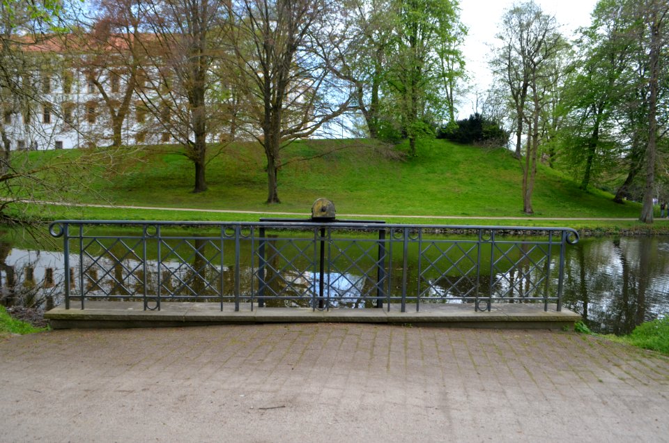 Celle Schlossanlage, Wehr, nördlicher Abfluss des Schlossgrabens zur Aller (2)