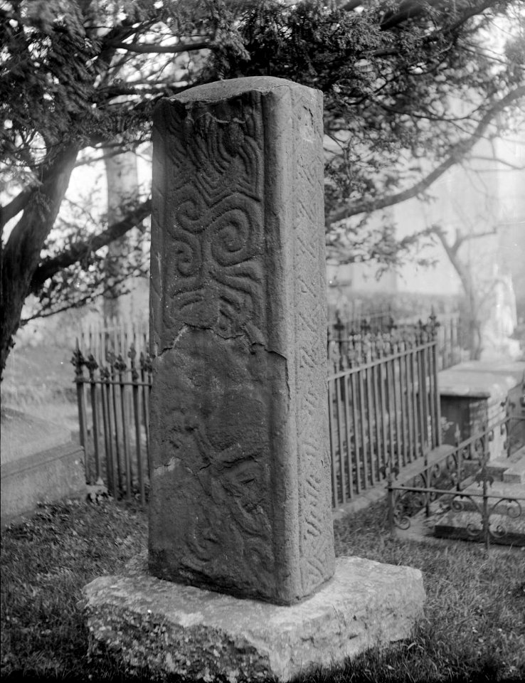 Celtic cross situated in the churchyard at St Nicholas and St Teilo's church, Penally (1294216)