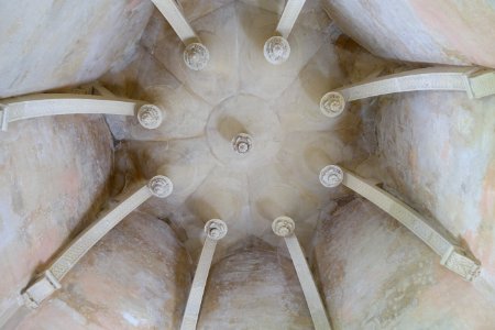 Ceiling ornament - Lacock Abbey - Wiltshire, England - DSC00920