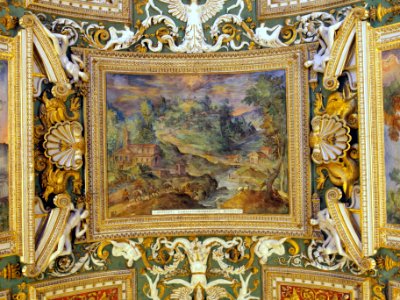 Ceiling photo-34 S ROMALDUS CAMALDVLENSEM EREMVM IN STITVIT