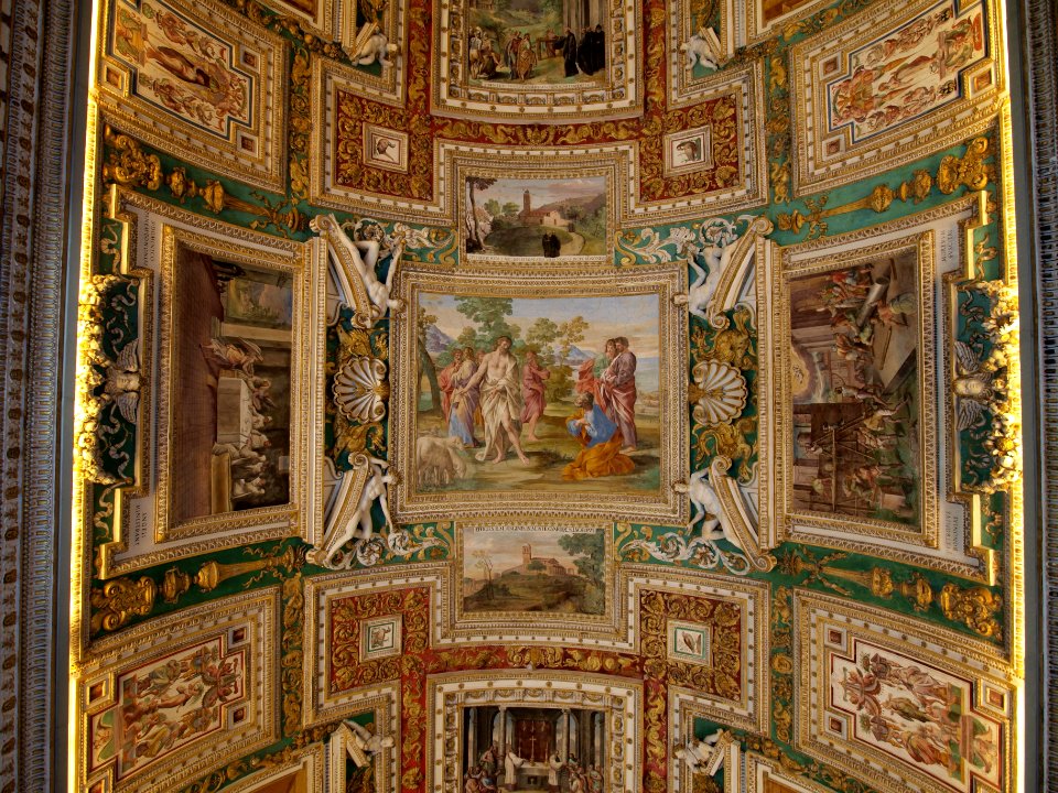 Ceiling photo-29 CELEBERRIMVM S MICHAELIS MONASTERIVM IN NEMORE PROPE BONONIAM