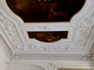 Ceiling of the staircase in the Ostrogski Palace in Warsaw 04