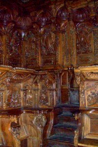 Celanova - Monasterio de San Salvador, interior de la iglesia 18