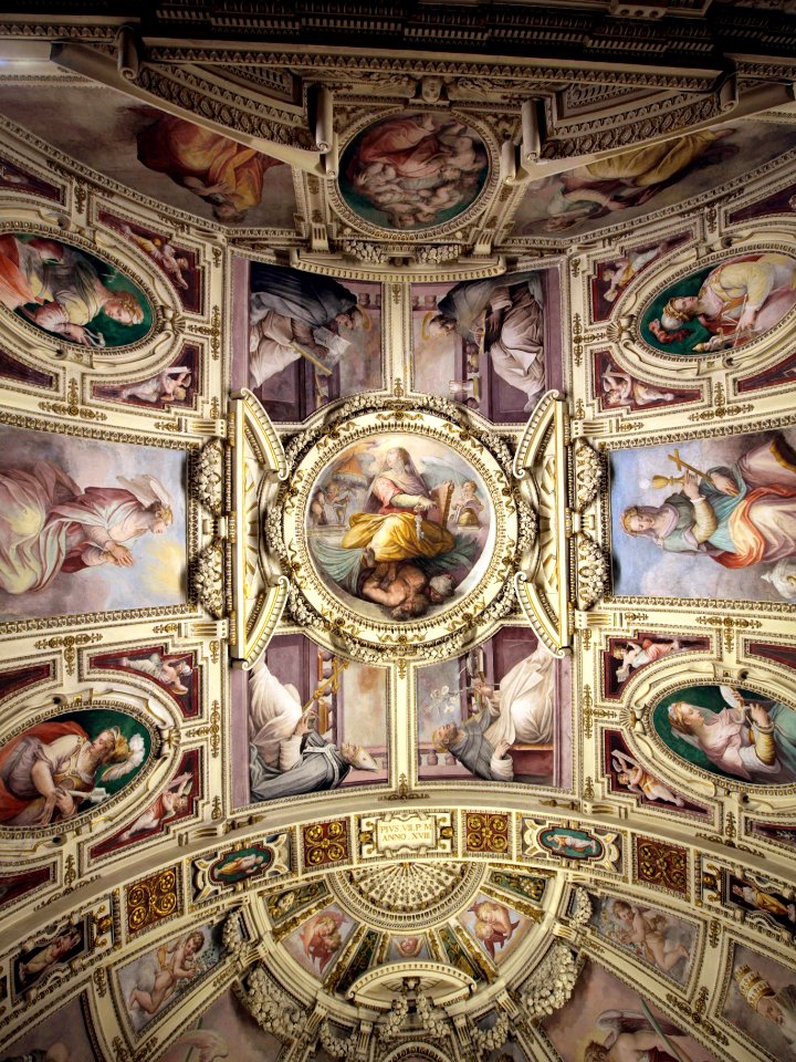 Ceiling photo-55 PIVS.VII.P.M.ANNO.XVIII