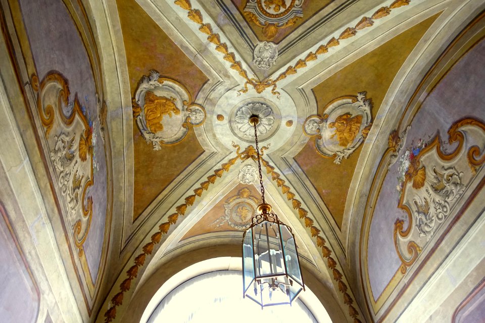 Ceiling - Villa Grazioli - Grottaferrata, Italy - DSC03531