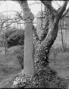 Celtic cross situated in the churchyard at St Nicholas and St Teilo's church, Penally (1293359)