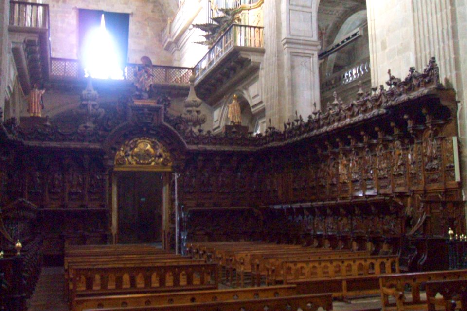 Celanova - Monasterio de San Salvador, interior de la iglesia 08