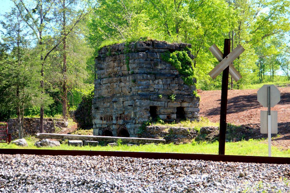Cement, Bartow County, GA furnace ruins, April 2019