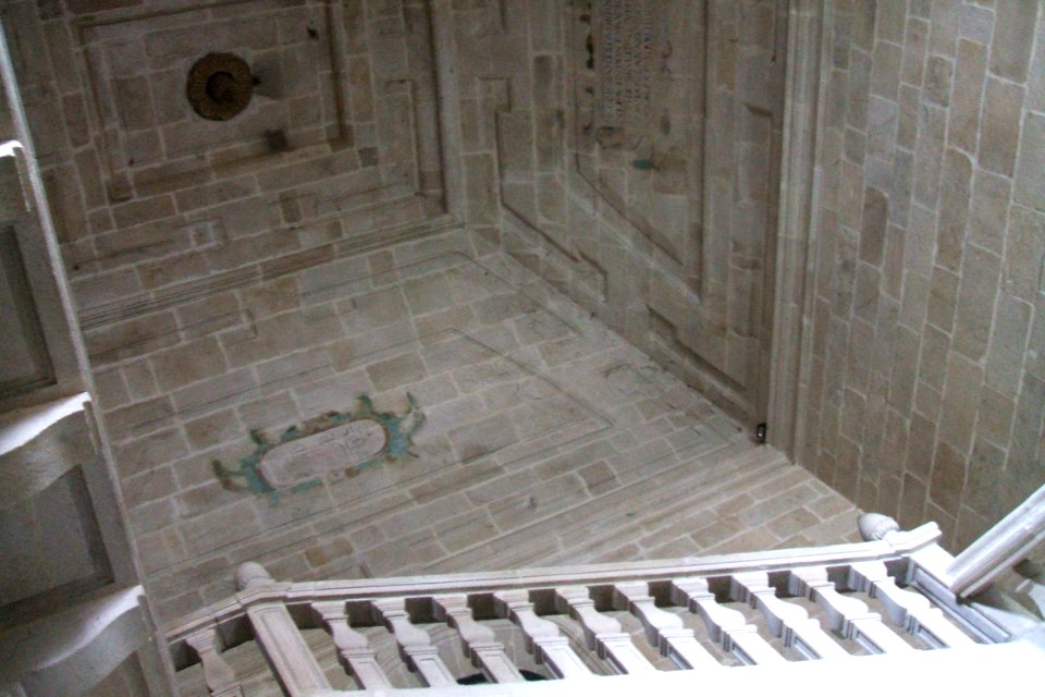 Celanova - Monasterio de San Salvador, escalera claustral renacentista 2