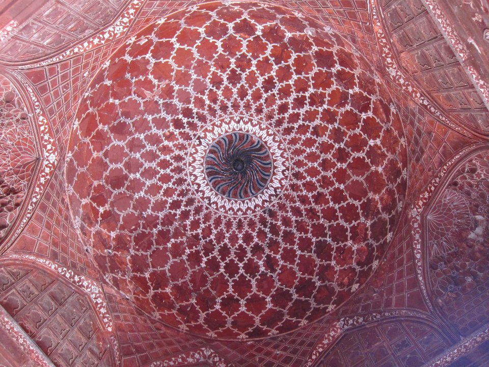 Ceiling, Taj Mahal mosque