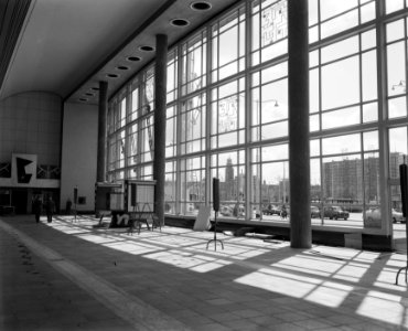 Centraal Station in Rotterdam, exterieurs en interieurs, Bestanddeelnr 908-6090