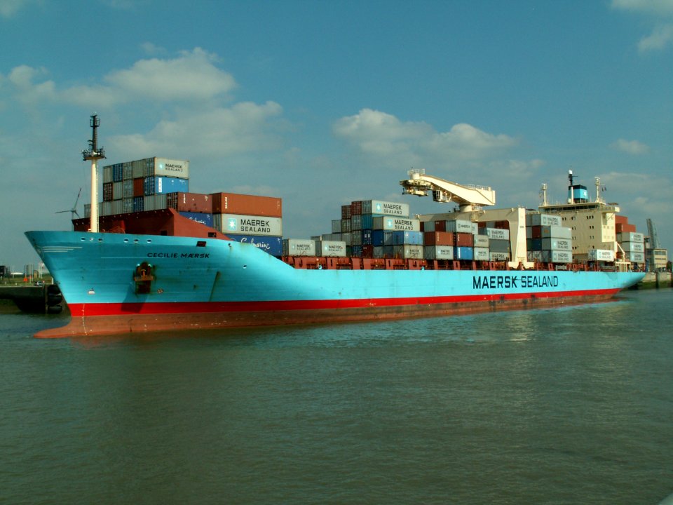 Cecilie Maersk Port of Antwerp 13-Sep-2005