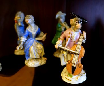 Cellist - Meissen Monkey Band - Musei Capitolini - Rome, Italy - DSC05945