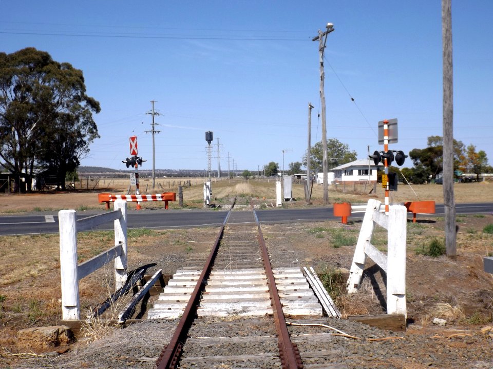 Cecil Plains railway line Oakey