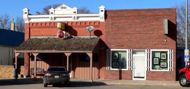 Cedar Bluffs, Nebraska W. Main Street bldgs 2