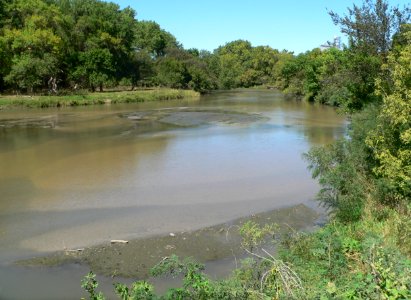 Cedar River S of Belgrade, Nebraska US