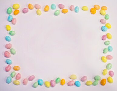 Jelly beans candy pastels