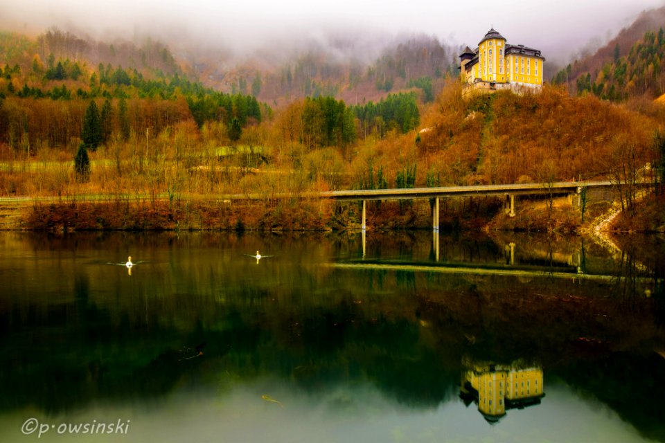 Castle Over Morning Fog (185189093)
