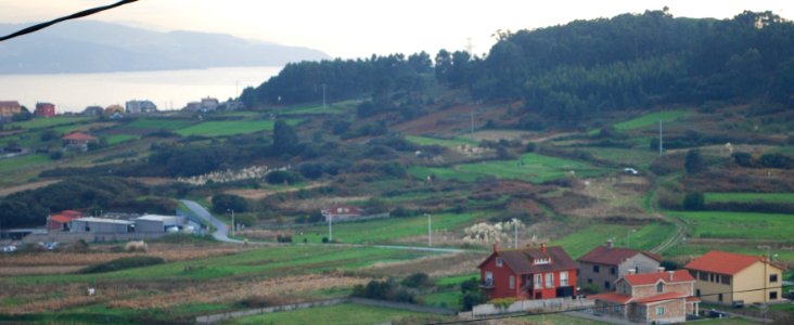 Castro de Rañobre Arteixo vista xeral