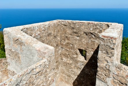 Castle of Populonia, corner