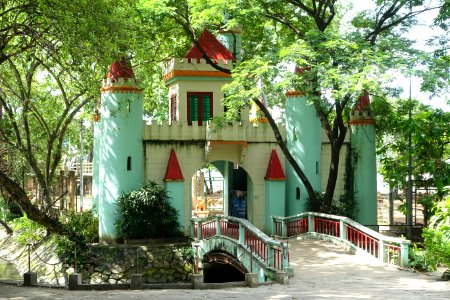 Castle - Saigon Zoo and Botanical Gardens - Ho Chi Minh City, Vietnam - DSC01328