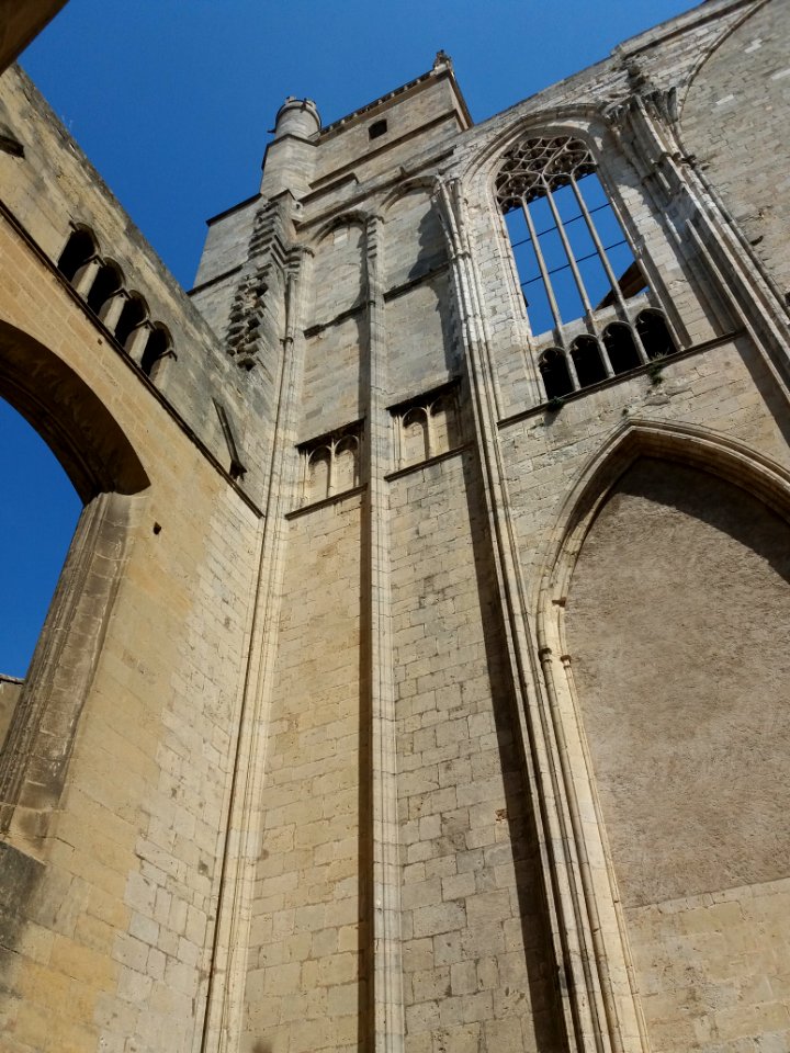 Cathédrale Saint-Just de Narbonne - Mur extérieur
