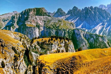 South tyrol alpine hiking photo