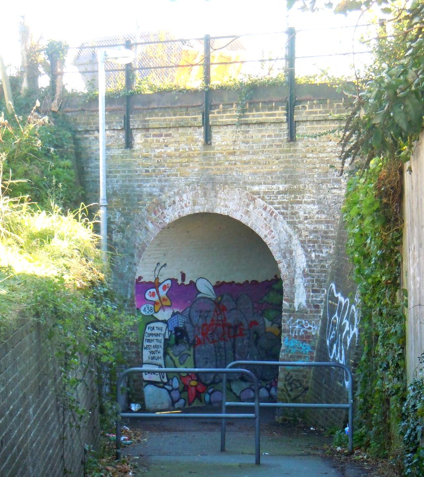 Cattle Arch near Victoria Road, Portslade (November 2015) (2)