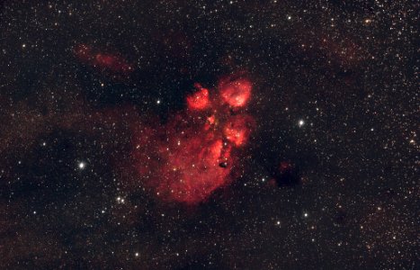 Cats Paw Nebula NGC 6334 photo