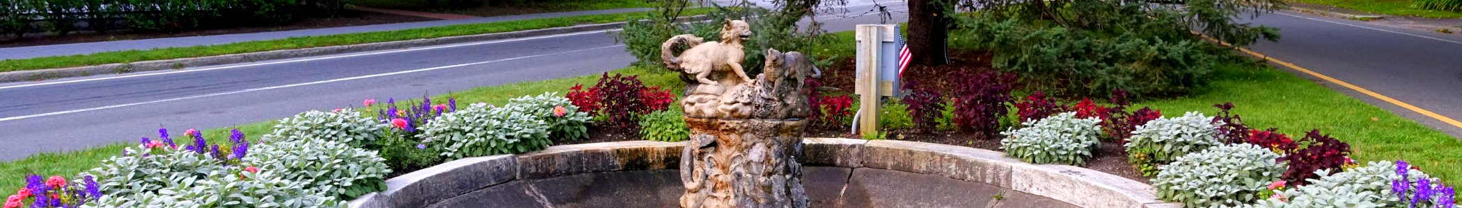 Cat and Dog Fountain (cropped)
