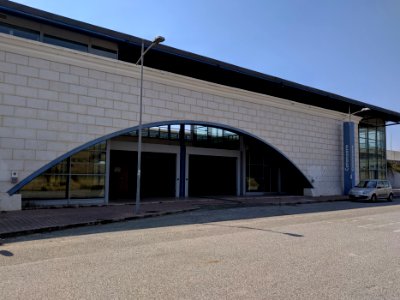 Catanzaro - stazione ferroviaria di Germaneto - ingresso