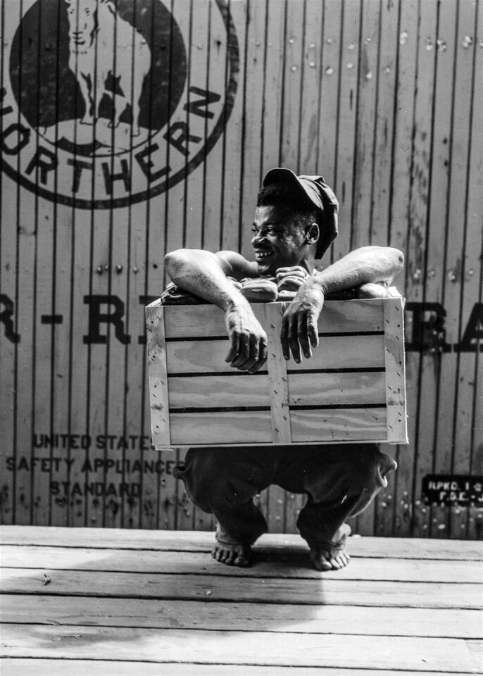 Railroad african american man people