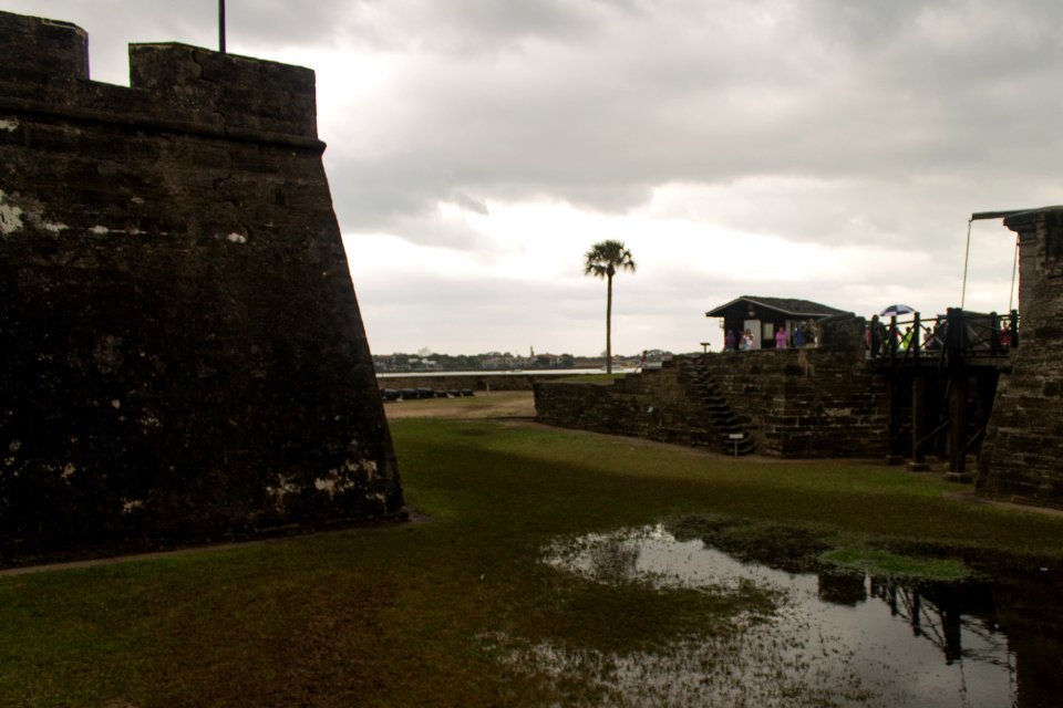 Castillo de San Marcos National Monument Moat 2