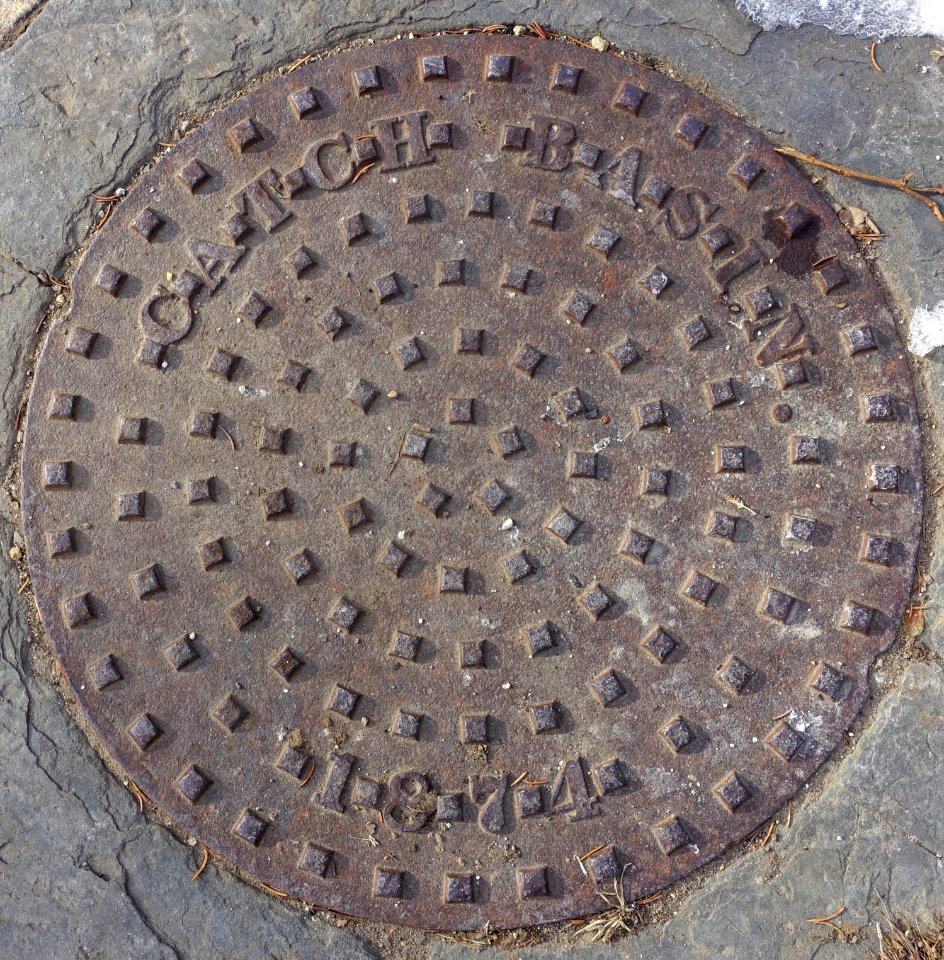 Catch Basin 1874 - manhole cover - Cambridge, MA - DSC02457