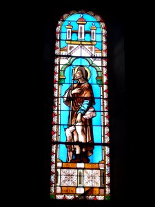 Castets (Landes) église, vitrail 08