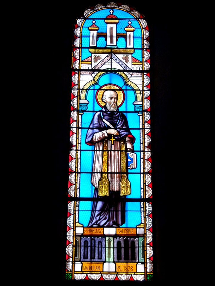 Castets (Landes) église, vitrail 06